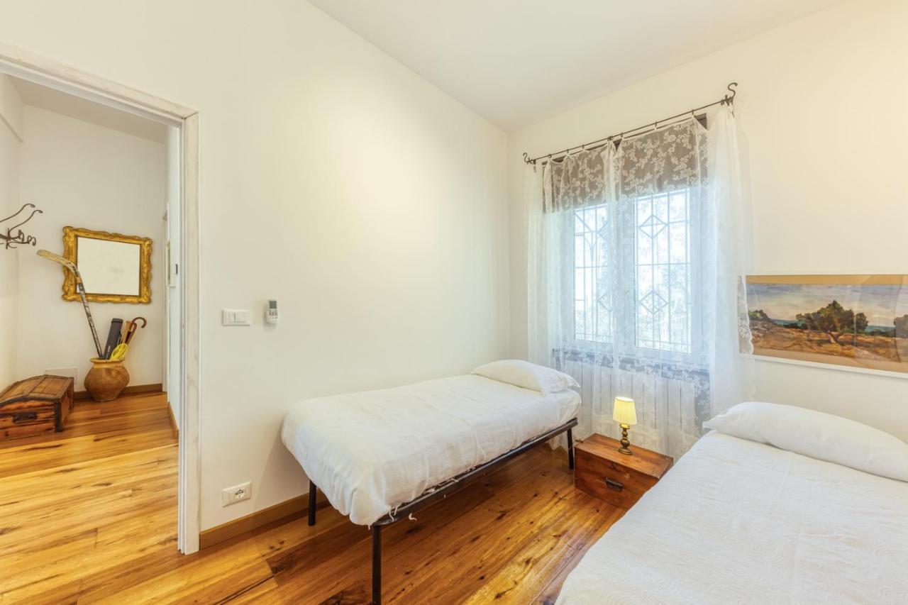 Casaviva - Ampio Trilocale Vista Mare Con Piscina - Pieve Alta Daire Pieve Ligure Dış mekan fotoğraf