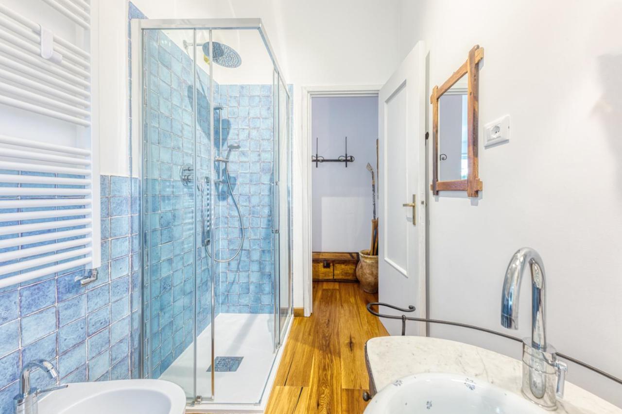 Casaviva - Ampio Trilocale Vista Mare Con Piscina - Pieve Alta Daire Pieve Ligure Dış mekan fotoğraf
