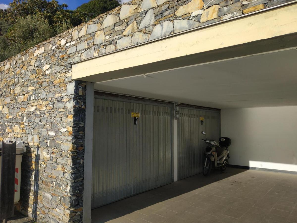 Casaviva - Ampio Trilocale Vista Mare Con Piscina - Pieve Alta Daire Pieve Ligure Dış mekan fotoğraf